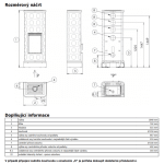 Kachlová kamna ABX Kaledonie exklusive XL, Písková